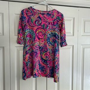 Lily Pulitzer Mid Sleeve Dress Girls L (8-10)